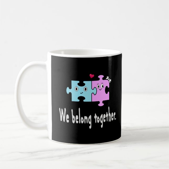 Taza De Café Nos pertenecemos juntos (Izquierda)
