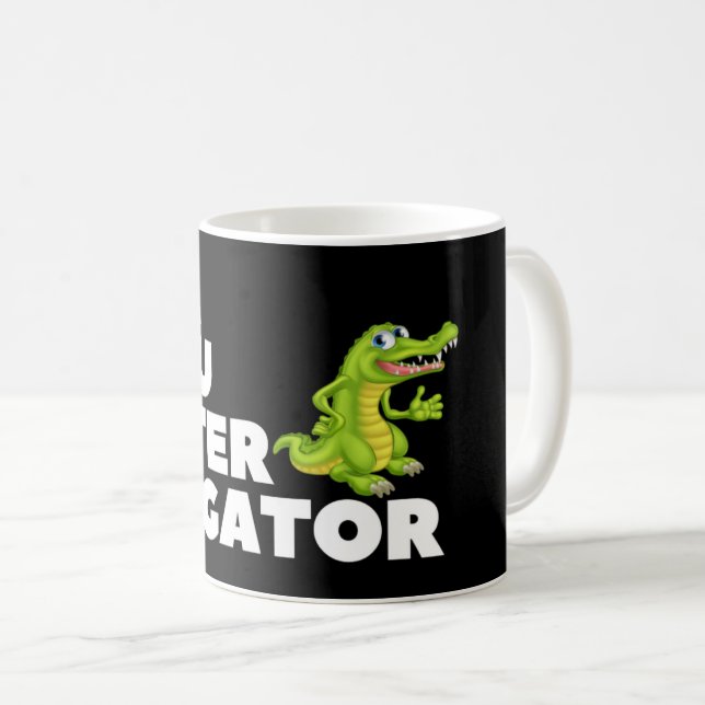 Taza De Café Nos vemos luego, Alligator Mug (Anverso derecho)