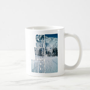 Taza De Café Nos Vemos Luego en las Esquís Regalo Divertido par
