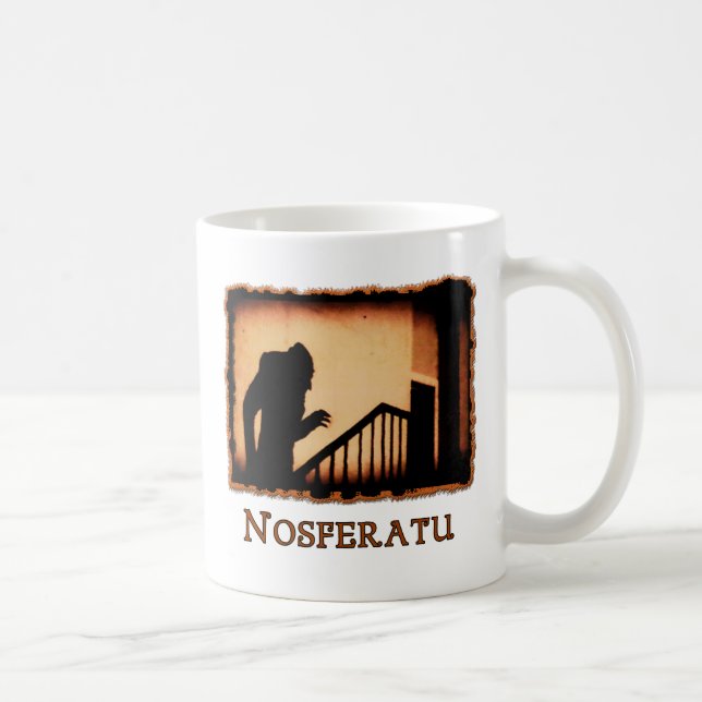Taza De Café Nosferatu Scary Vampis Productos (Derecha)