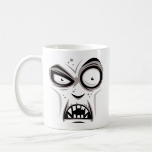 Taza De Café Nosferatu Vampire Face
