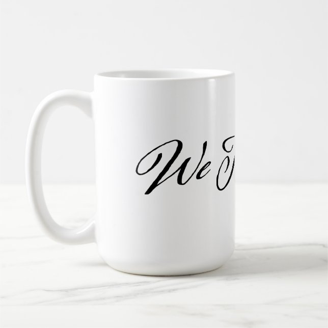 Taza De Café Nosotros El Pueblo (Izquierda)