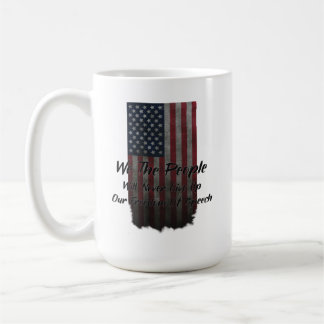 Taza De Café Nosotros el pueblo Bandera Americana Estados Unido