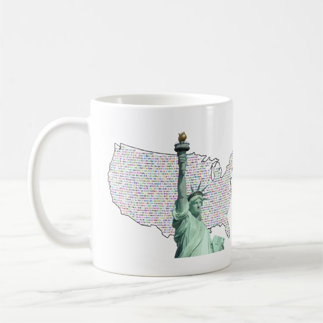 Taza De Café Nosotros, el pueblo de los Estados Unidos (Izquierda)