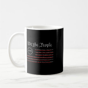 Taza De Café Nosotros El Pueblo Preámbulo Nuestra Constitución