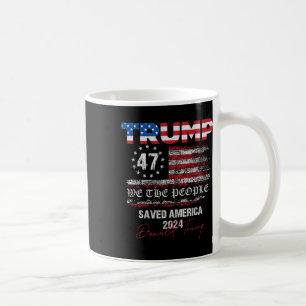 Taza De Café Nosotros, el pueblo, Trump, salvamos a Estados Uni