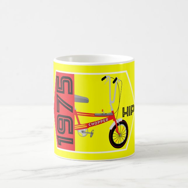 Taza De Café Nostalgia de Raleigh Chopper 1970 (Centro)