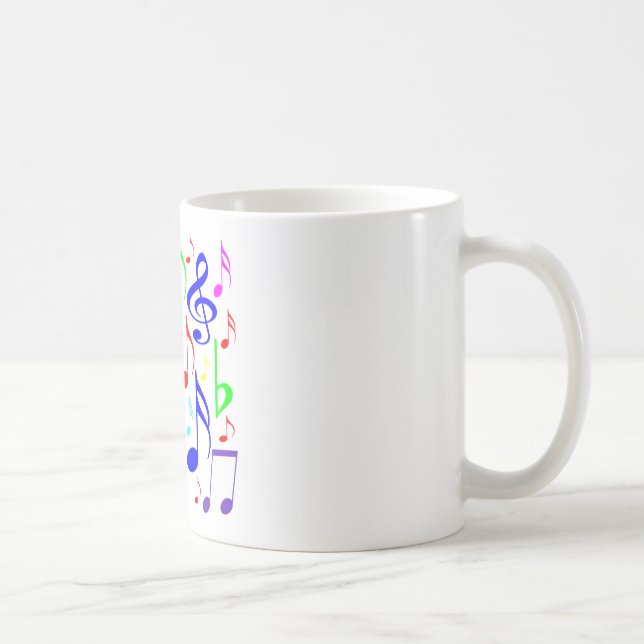 Taza De Café nota arcoíris (Derecha)