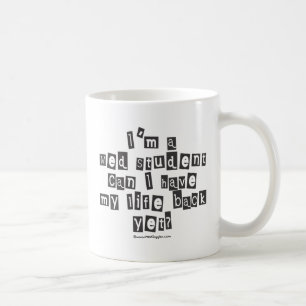 Taza De Café Nota de rescate del estudiante del MED