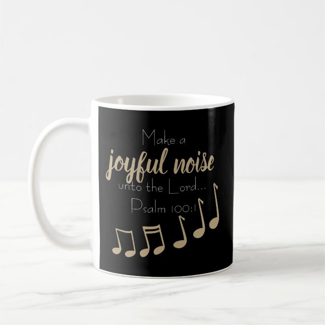 Taza De Café Nota musical Cantante Guitarra de música tambores  (Izquierda)