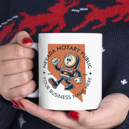 Taza De Café Notario Comercialización Pública de Nevada con Div
