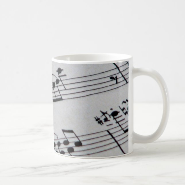 Taza De Café Notas (Derecha)