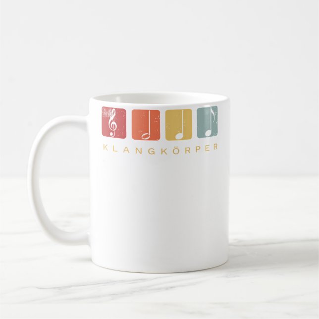 Taza De Café Notas de Orquesta Coral (Izquierda)