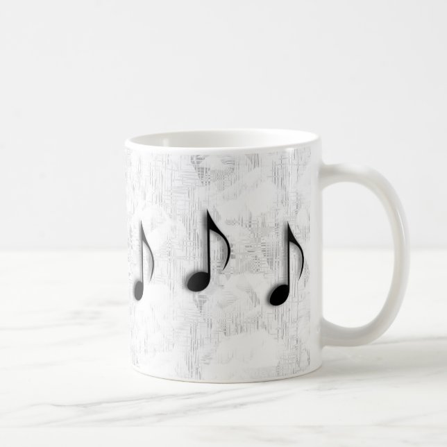 Taza De Café Notas musicales (Derecha)