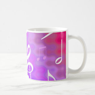Taza De Café Notas musicales