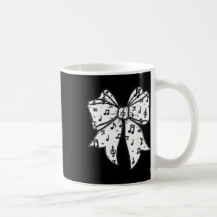 Taza De Café Notas Musicales Lazo Coqueto Profesora de Música E