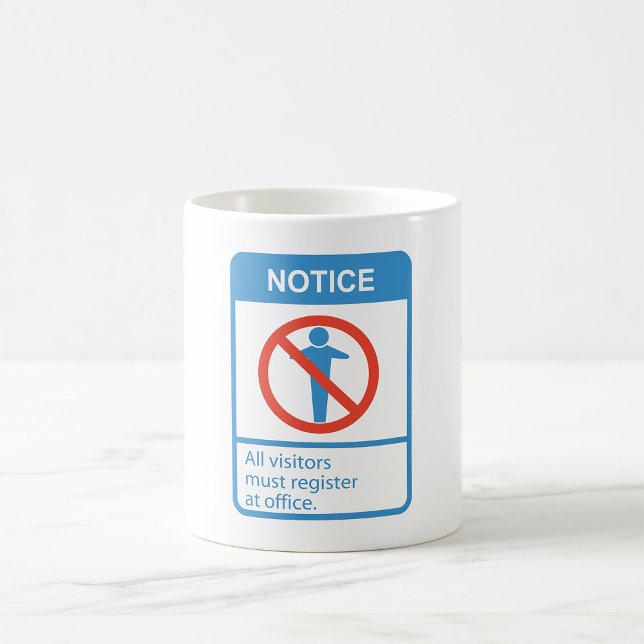 Taza De Café Notificar a todos los visitantes (Subido por el creador)