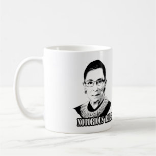 Taza De Café Notorio R.B.G. - Ruth Bader Ginsburg