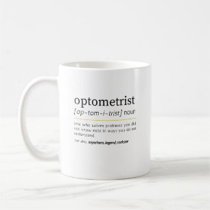 Taza De Café Noun mug optometrista.
