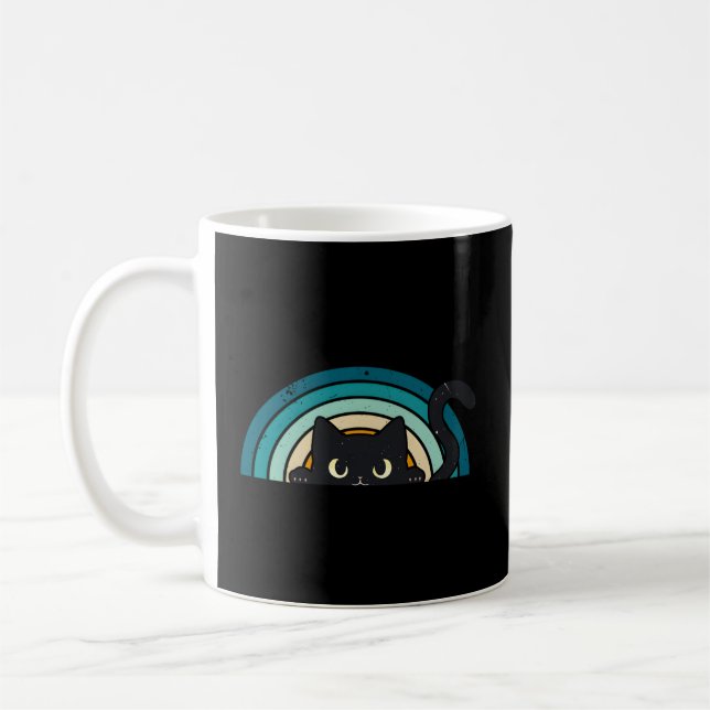 Taza De Café Novedad Cat Kitten N Cat (Izquierda)