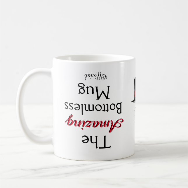 Taza De Café Novedad divertida: EL Cof OFICIAL INCREÍBLE Y SIN  (Izquierda)