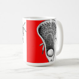 Taza De Café Novedad Lacrosse Regalo Café Mug