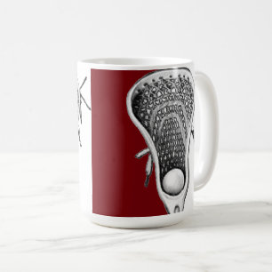 Taza De Café Novedad Lacrosse Regalo Café Mug