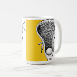 Taza De Café Novedad Lacrosse Regalo Café Mug