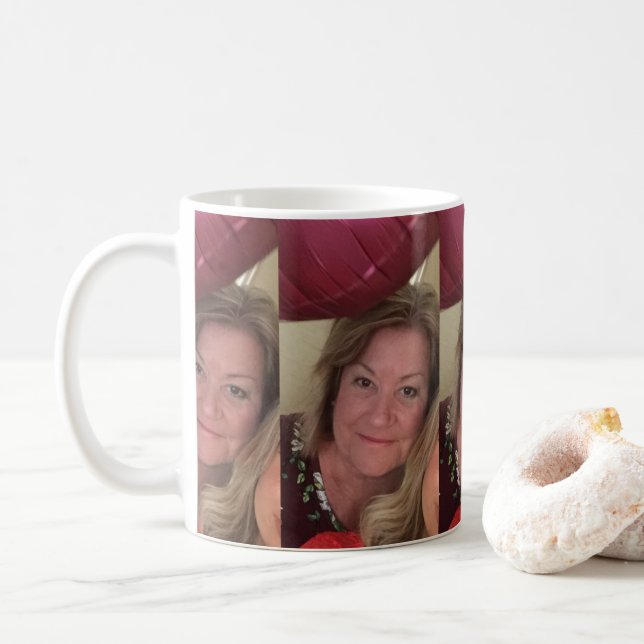 Taza De Café Novelista Caroline Clemens (Con donut)