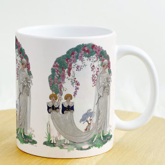 Taza De Café Novia Art Deco