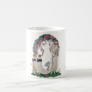 Taza De Café Novia Art Deco