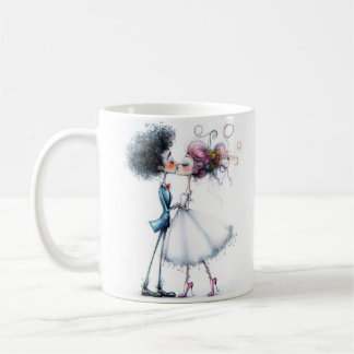 Taza De Café Novia Boda y Groom