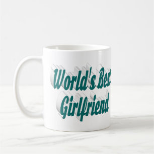 Taza De Café Novia con mitad de tipografía verde