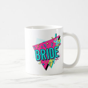 Taza De Café Novia de los 90 Retro Novia de los 90 Despedida de
