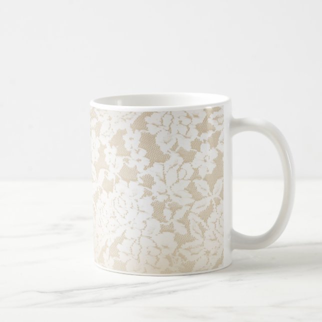 Taza De Café Novia de marfil (Derecha)