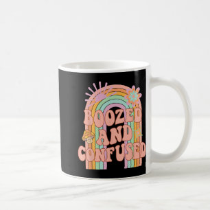 Taza De Café Novia Del Equipo Arcoiris Groovy Borracha Y Confun