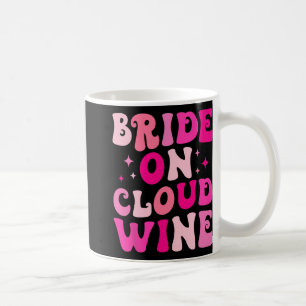 Taza De Café Novia en Nube de Vino Beber Fiesta de Despedida de