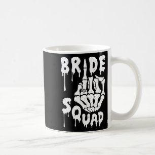 Taza De Café Novia Esquetón de Escuadrón de Novia Halloween Gra