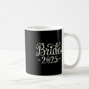 Taza De Café Novia Est 2025 Casada Boda Fiesta Bridal Despedida