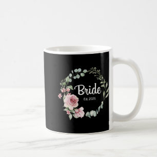 Taza De Café Novia Est. 2025 Regalos de Boda a Juego para Mujer
