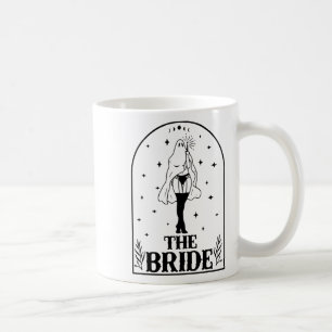 Taza De Café Novia Fantasma Coven Bruja Gótica Boda Despedida d