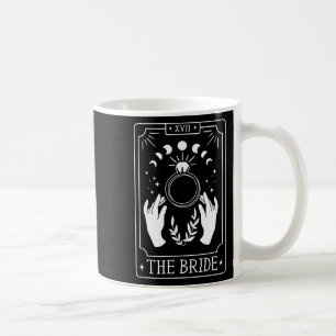 Taza De Café Novia Gótica Dama de Honor Tarot Fiesta de Despedi