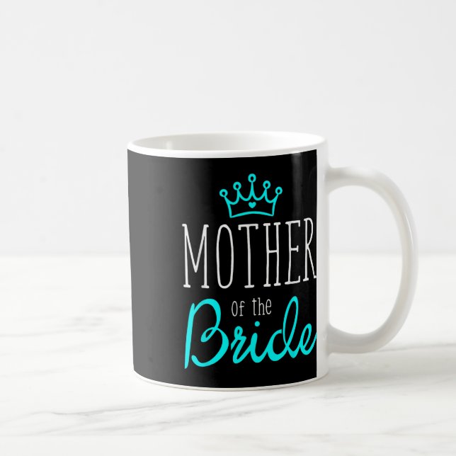 Taza De Café Novia Groom Camisetas Madre De La Novia Boda Squ (Derecha)