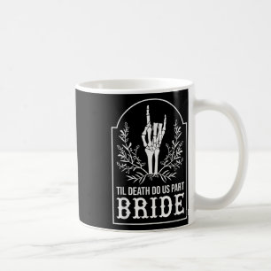 Taza De Café Novia Groom Skeleton Parejas Coincidiendo Boda