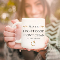 Novia involucrada para ser café Mug