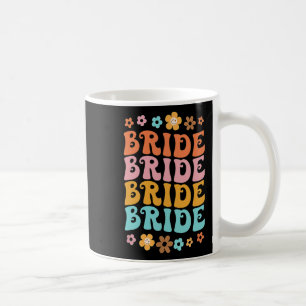 Taza De Café Novia lo hago tripulación retro groovy despedida d