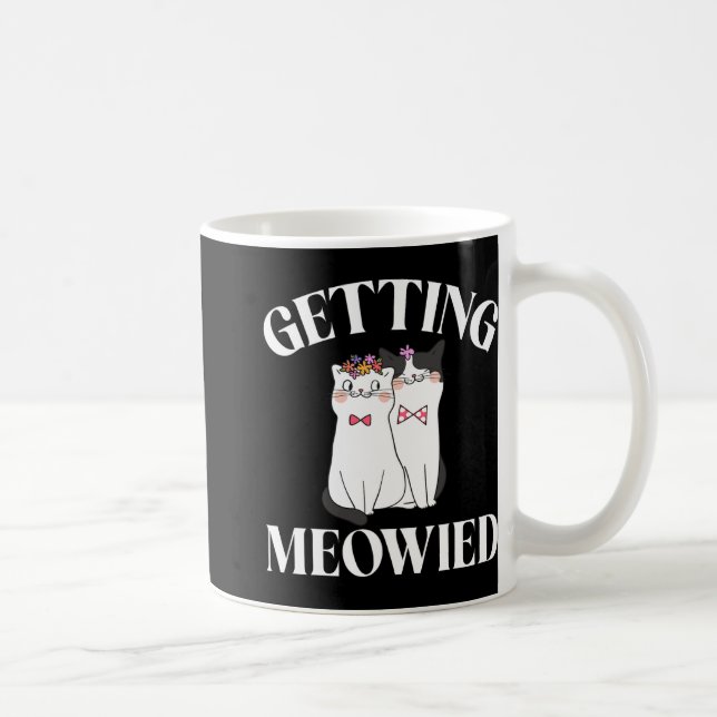 Taza De Café Novia Meowied  (Derecha)