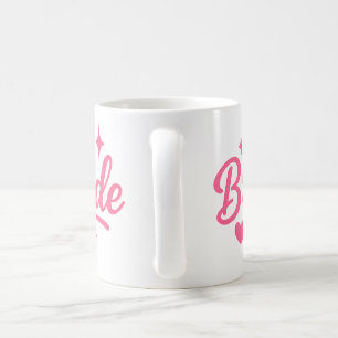 Taza De Café Novia Neon Rosa 