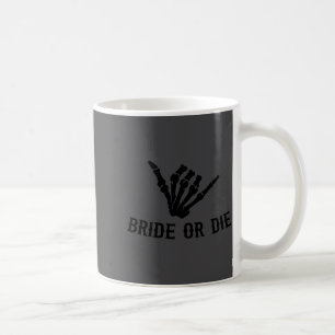 Taza De Café Novia O Muere Rockstar Esqueleto Despedida de Solt