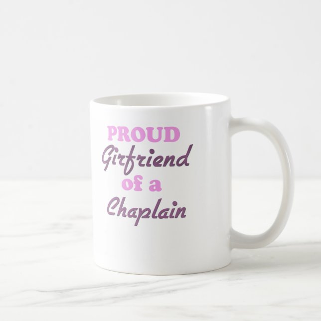 Taza De Café Novia orgullosa de un capellán (Derecha)
